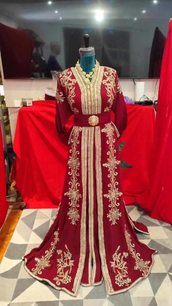 caftan marocain neuf doublé — photo 3