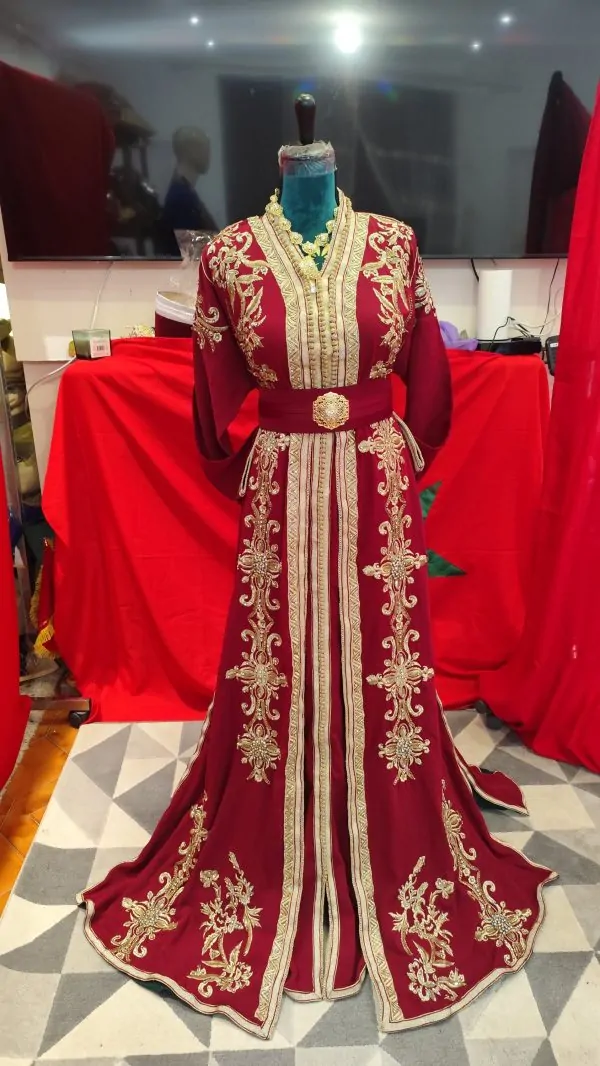 caftan marocain neuf doublé — photo 6