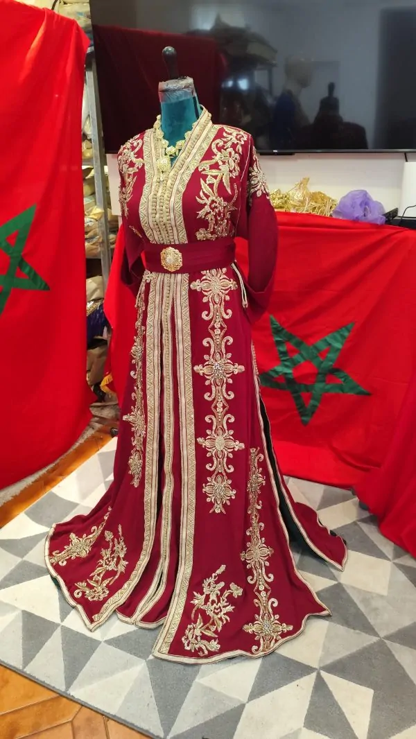 caftan marocain neuf doublé — photo 5
