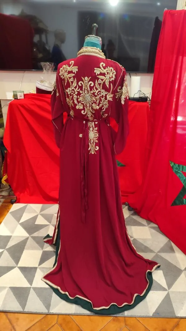 caftan marocain neuf doublé — photo 4