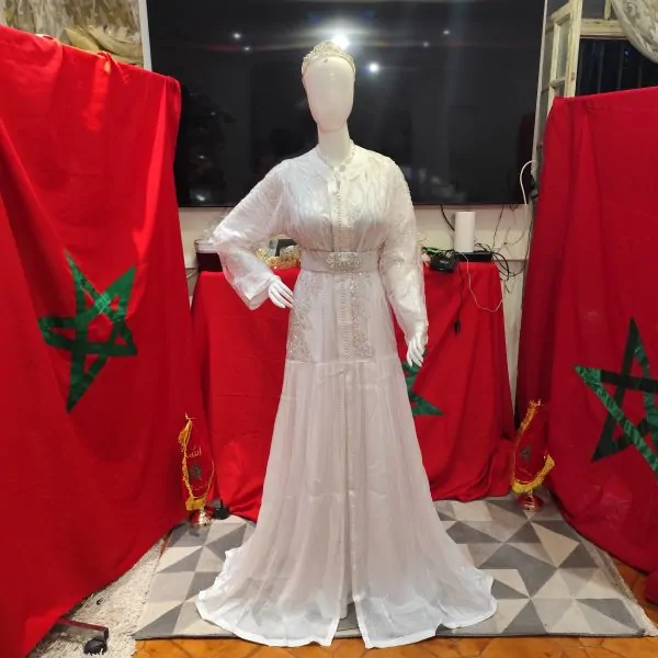 caftan marocain neuf avec ceinture — photo 13
