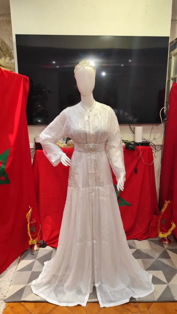 caftan marocain neuf avec ceinture — photo 6