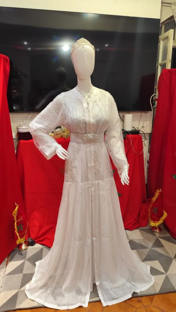 caftan marocain neuf avec ceinture — photo 20