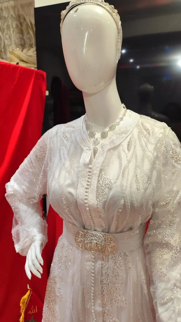 caftan marocain neuf avec ceinture — photo 10