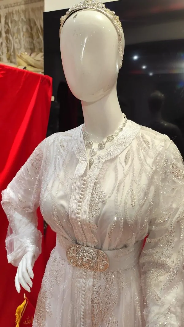 caftan marocain neuf avec ceinture — photo 8