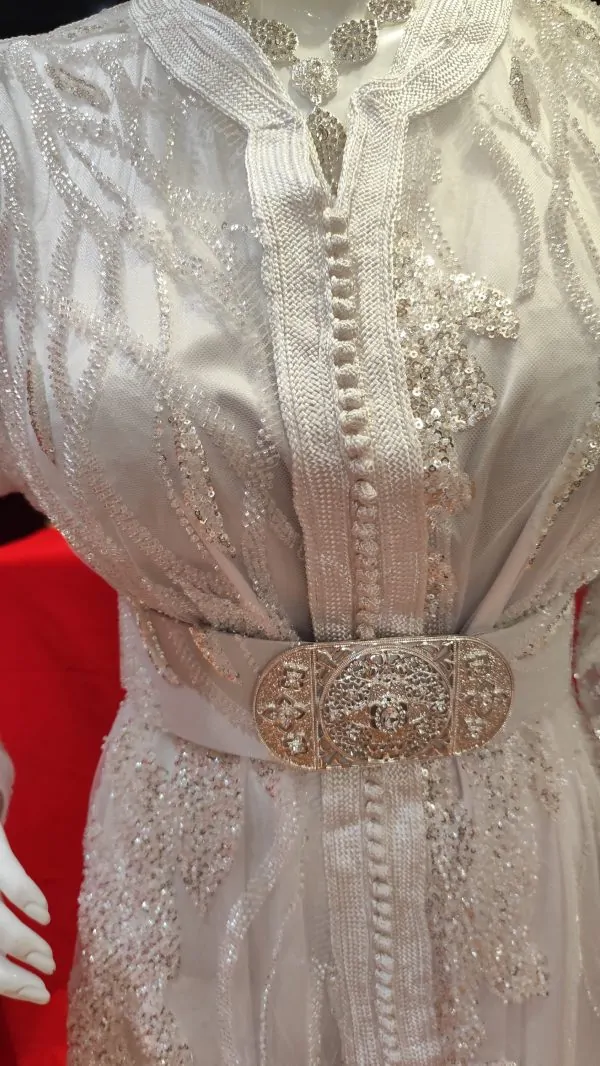 caftan marocain neuf avec ceinture — photo 7