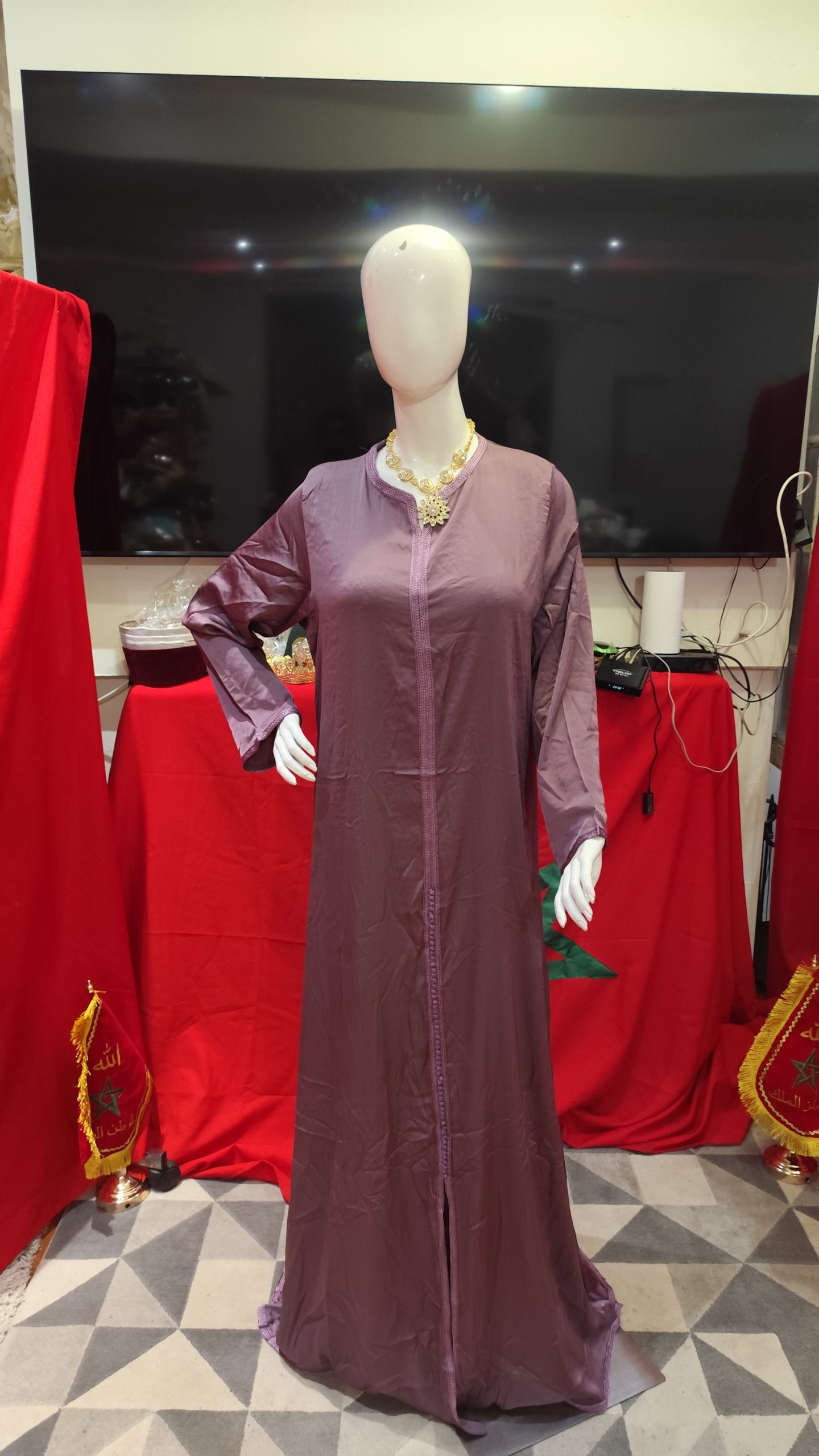 caftan marocain neuf avec ceinture – Image 5
