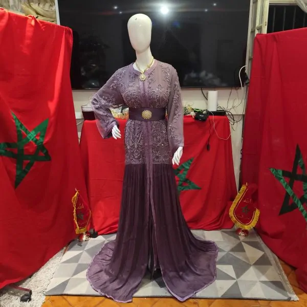 قفطان مغربي جديد مع حزام — photo 14