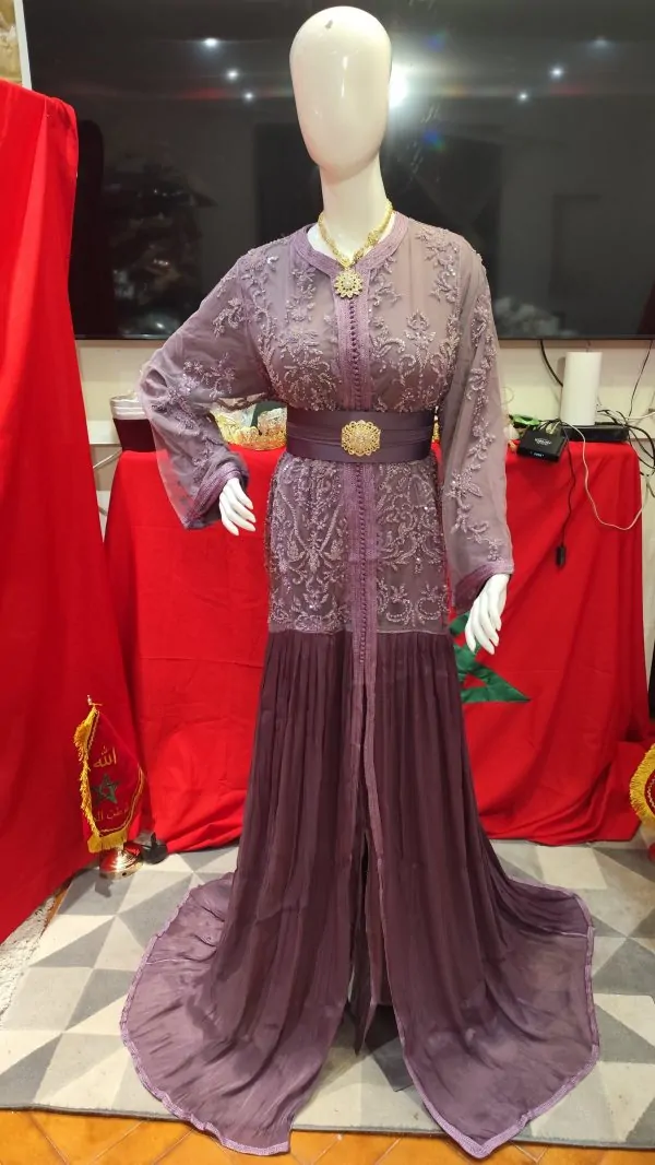 قفطان مغربي جديد مع حزام — photo 9