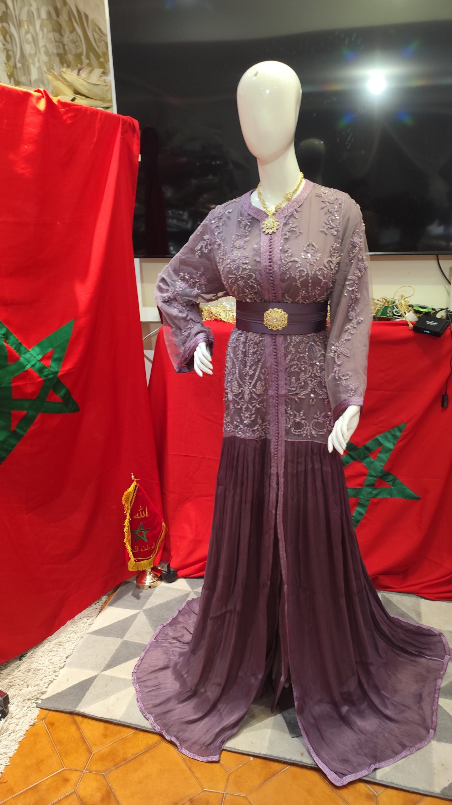 caftan marocain neuf avec ceinture – Image 16