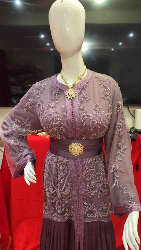 قفطان مغربي جديد مع حزام — photo 11