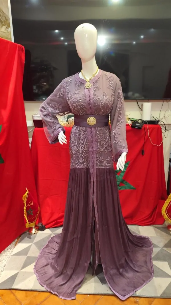 قفطان مغربي جديد مع حزام — photo 10