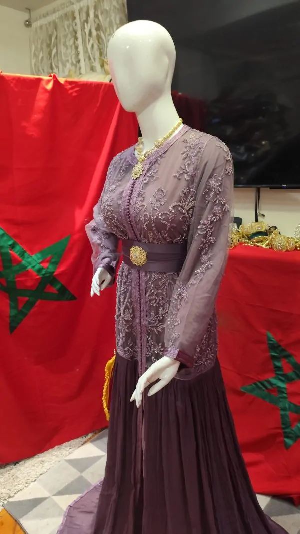 قفطان مغربي جديد مع حزام — photo 8