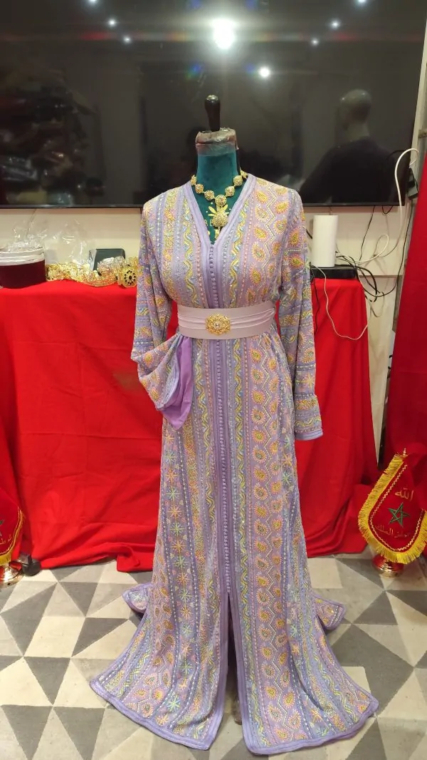 caftan marocain neuf doublé — photo 9