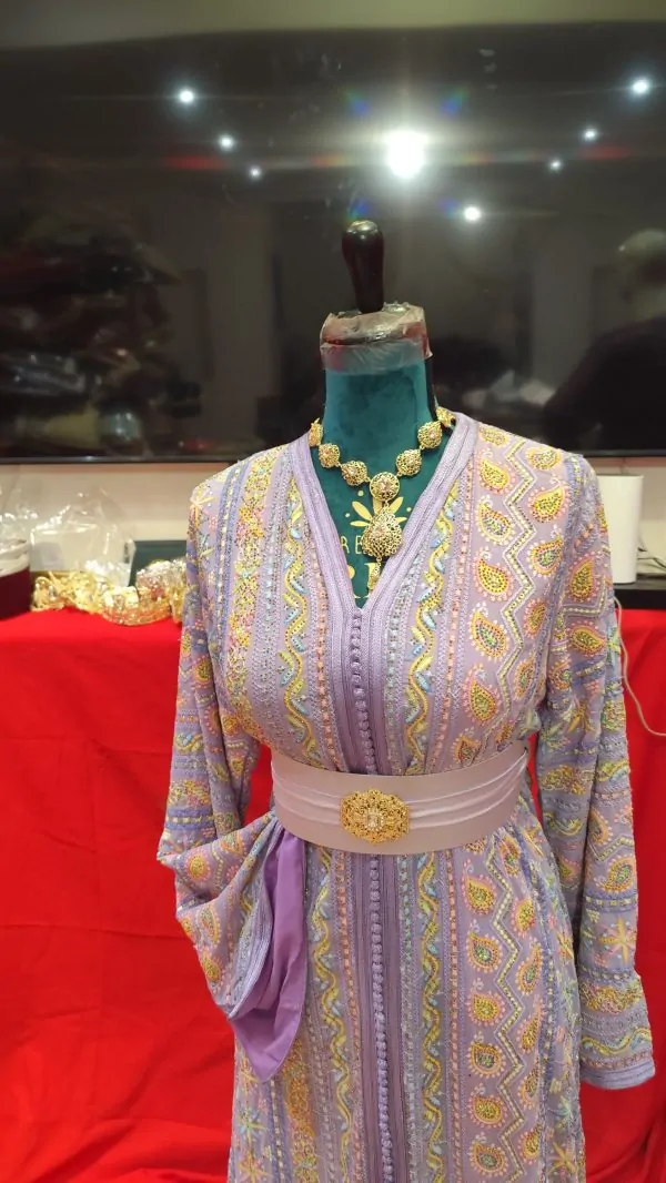 caftan marocain neuf doublé — photo 2