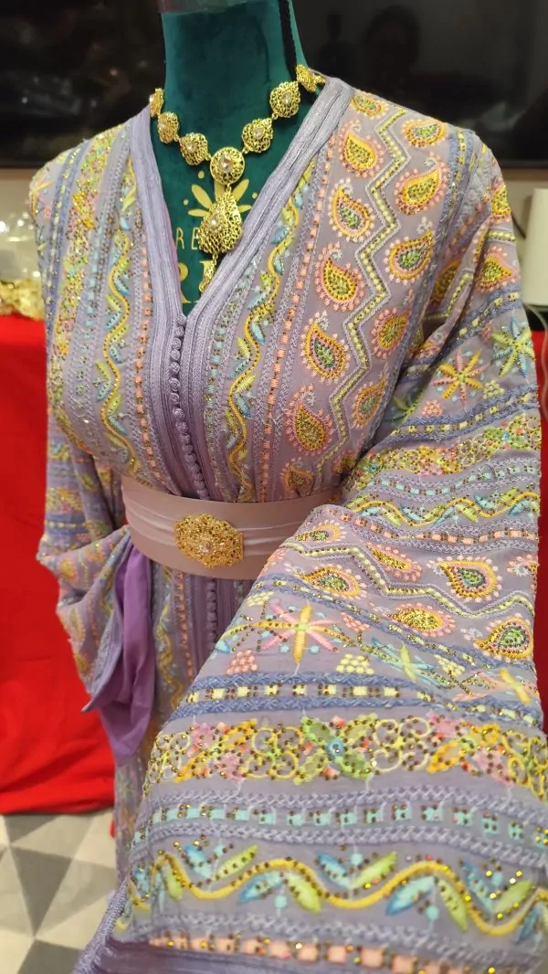 caftan marocain neuf doublé — photo 7