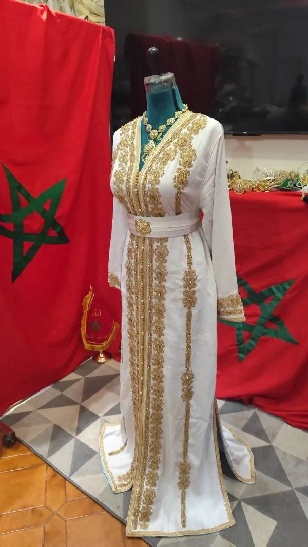 caftan marocain neuf doublé — photo 3