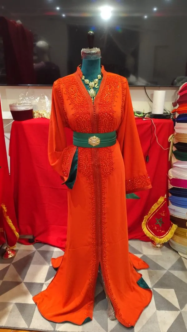 caftan marocain neuf doublé — photo 3