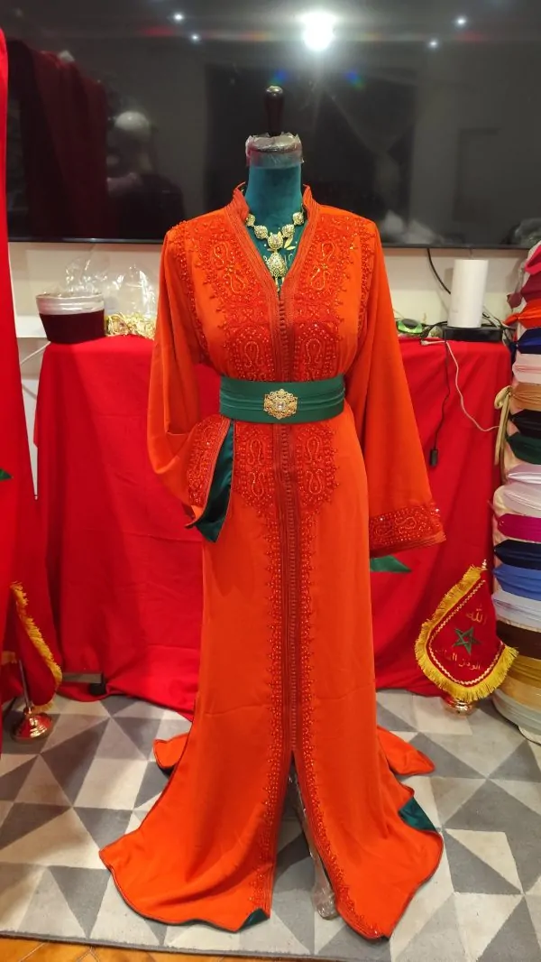 caftan marocain neuf doublé — photo 11