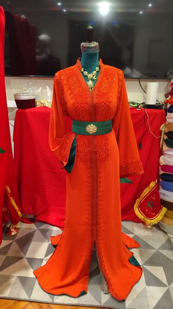 caftan marocain neuf doublé — photo 6