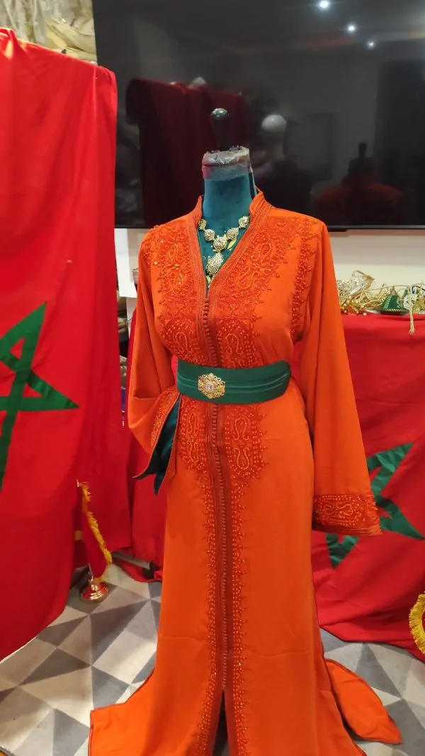 caftan marocain neuf doublé — photo 8