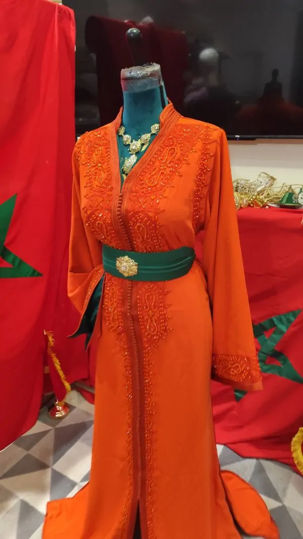 caftan marocain neuf doublé — photo 5