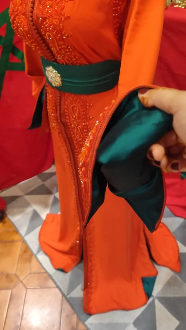 caftan marocain neuf doublé — photo 7