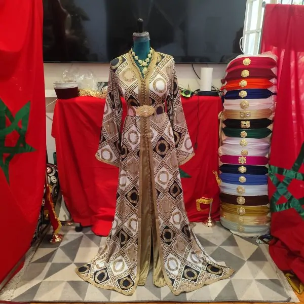 قفطان مغربي جديد مع حزام — photo 9