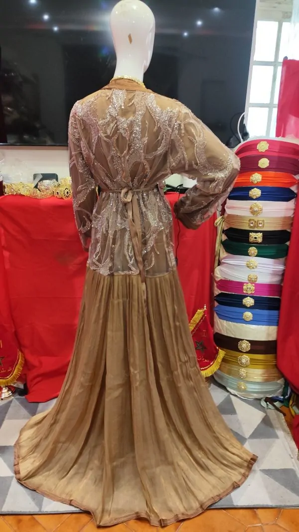 caftan marocain neuf avec ceinture — photo 12
