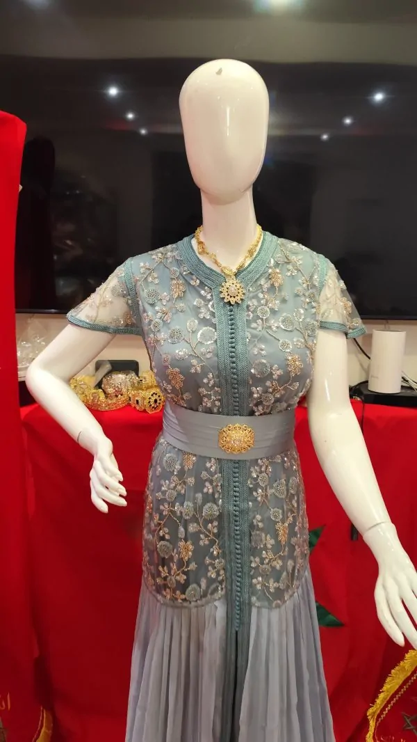caftan marocain neuf avec ceinture — photo 5