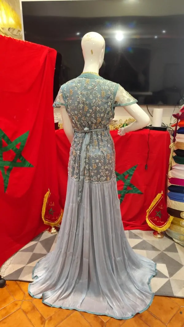 caftan marocain neuf avec ceinture — photo 8