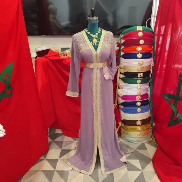 caftan marocain d occasion doublé