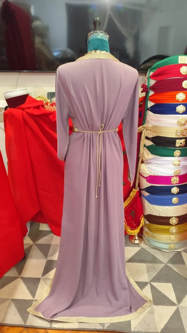 caftan marocain d occasion doublé — photo 5