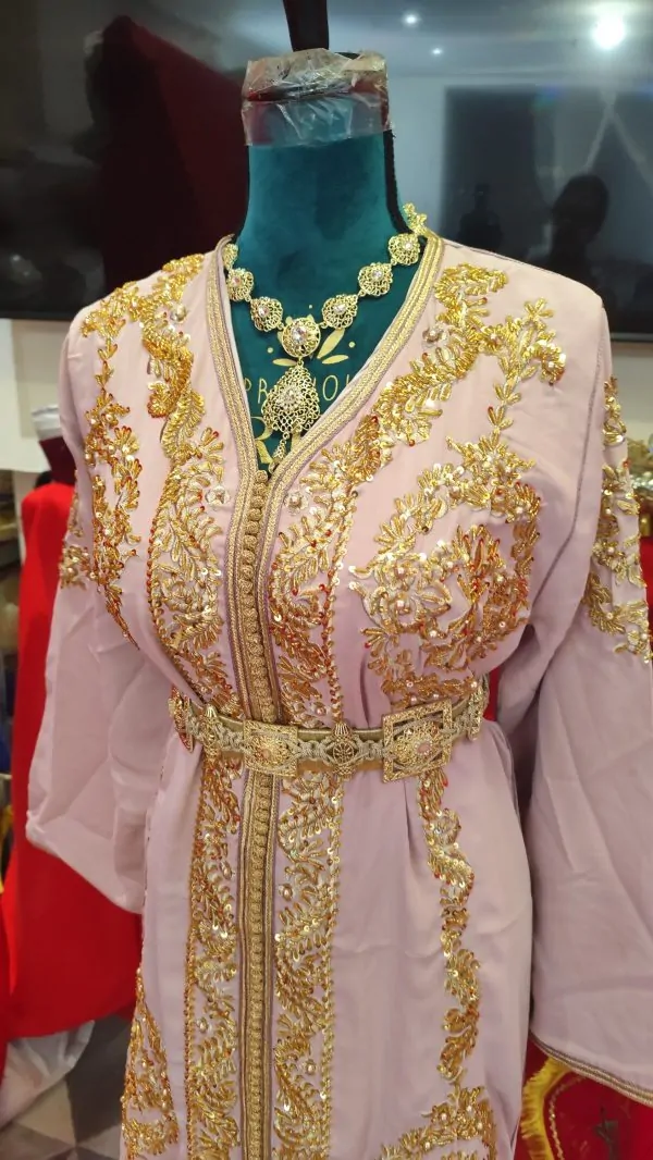 caftan marocain neuf doublé — photo 4