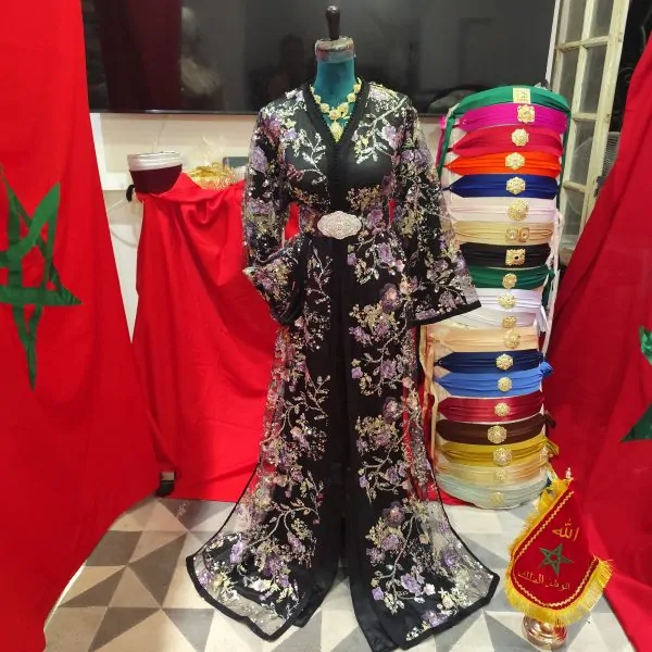 caftan marocain neuf avec ceinture grande taille — photo 14