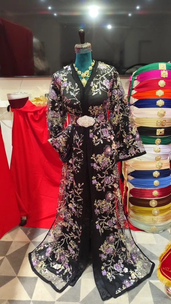 caftan marocain neuf avec ceinture grande taille — photo 11