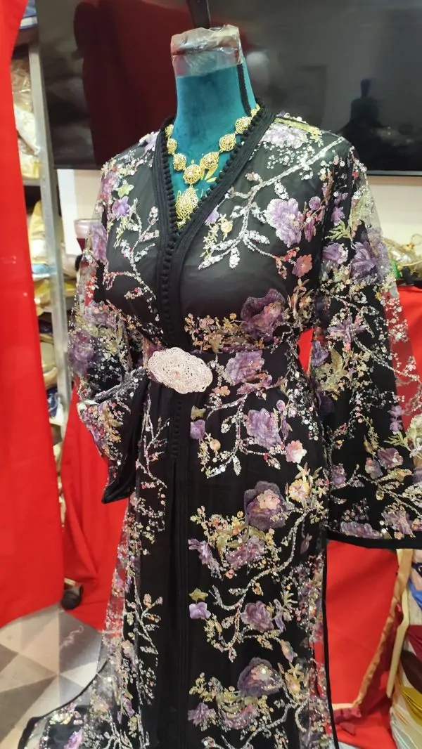 caftan marocain neuf avec ceinture grande taille — photo 7