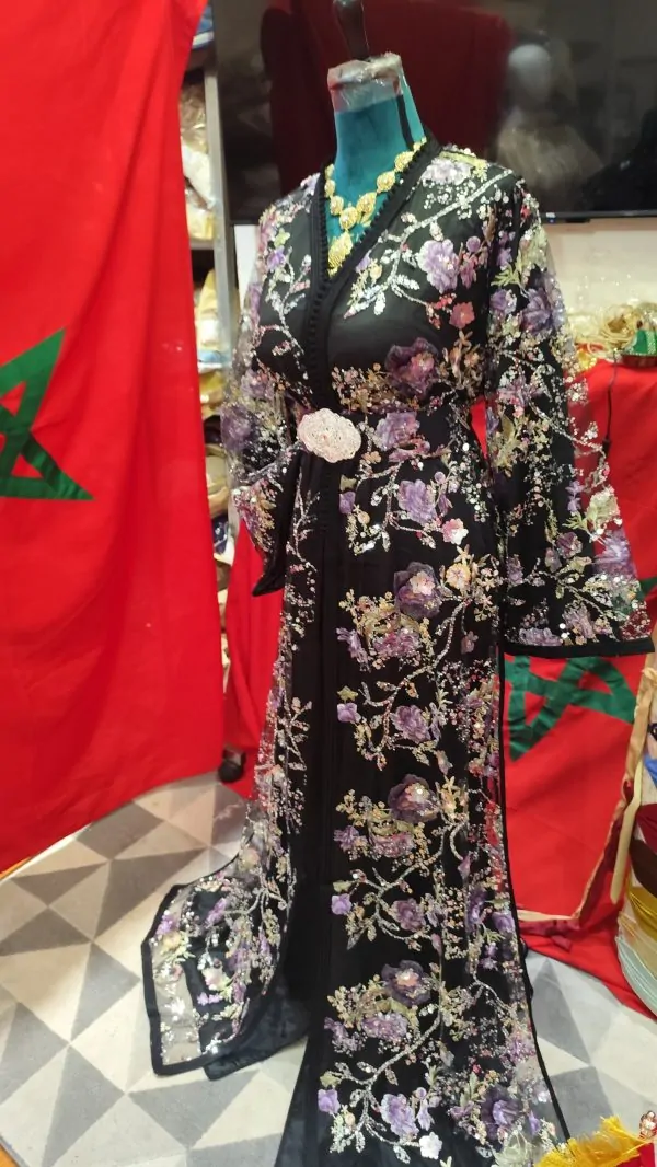 caftan marocain neuf avec ceinture grande taille — photo 5