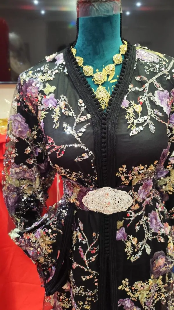 caftan marocain neuf avec ceinture grande taille — photo 10