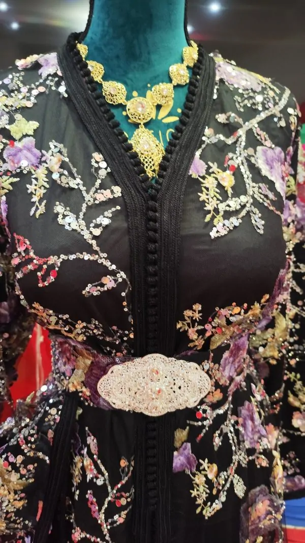 caftan marocain neuf avec ceinture grande taille — photo 4