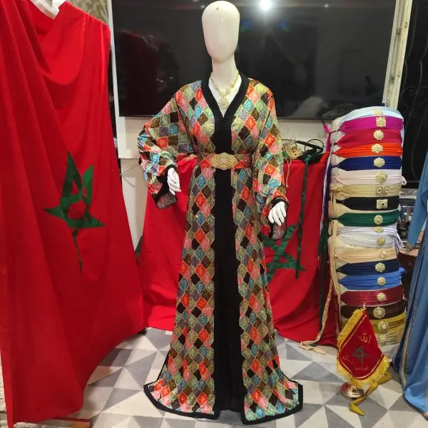 caftan marocain neuf avec ceinture grande taille — photo 10