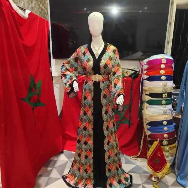 caftan marocain neuf avec ceinture grande taille — photo 11