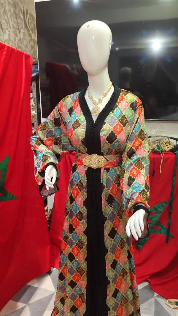 caftan marocain neuf avec ceinture grande taille — photo 6