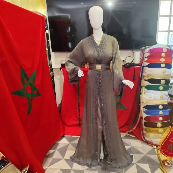 caftan marocain neuf grande taille 64 — photo 11