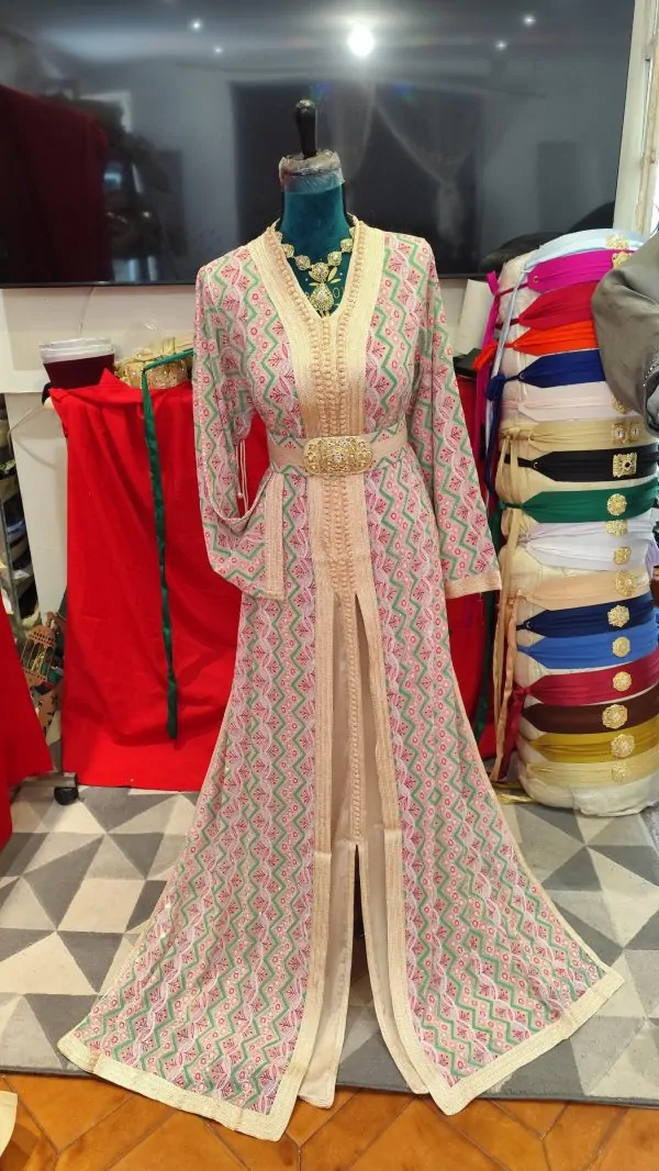 caftan marocain neuf avec ceinture — photo 5
