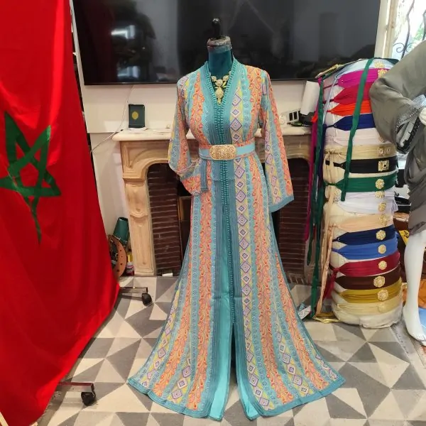 قفطان مغربي جديد مع حزام — photo 10