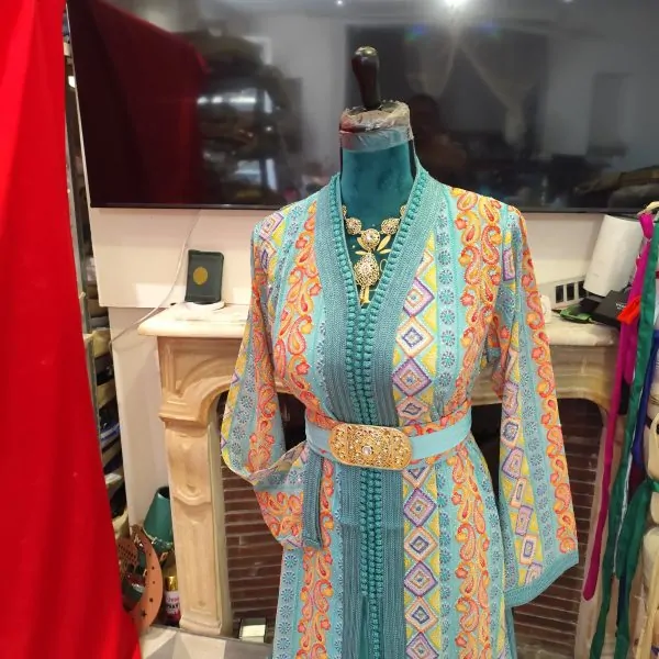 قفطان مغربي جديد مع حزام — photo 9