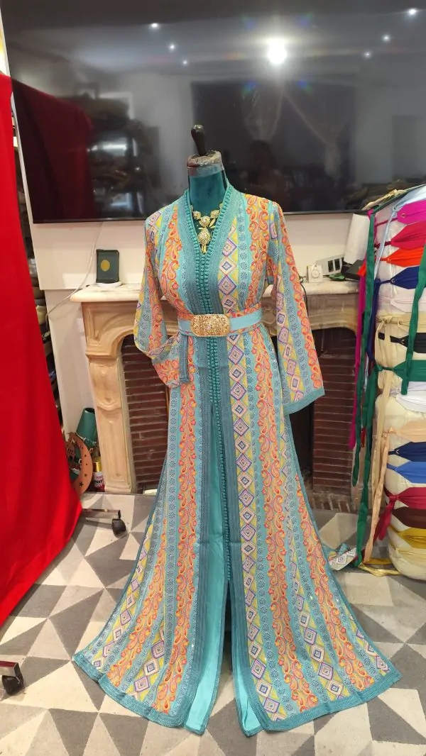 قفطان مغربي جديد مع حزام — photo 5