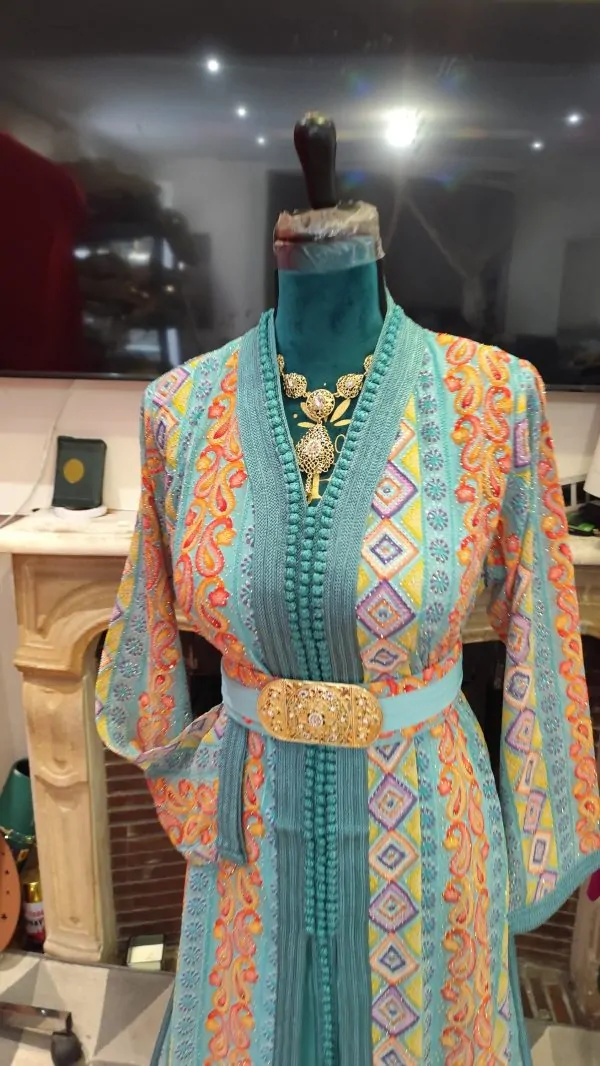 قفطان مغربي جديد مع حزام — photo 3