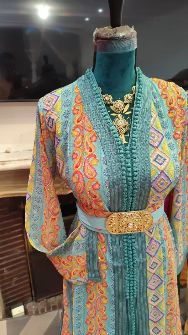 قفطان مغربي جديد مع حزام — photo 4